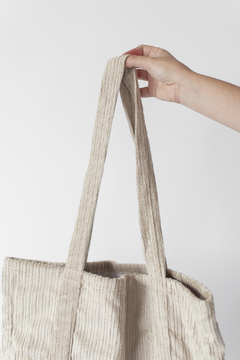ECOBAG COTELÊ BEGE