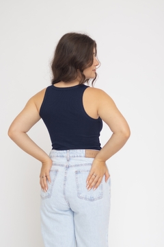 Imagem do BLUSA REGATA ZOE AZUL MARINHO