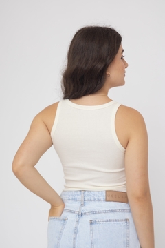 BLUSA REGATA ZOE OFF-WHITE - USELAF