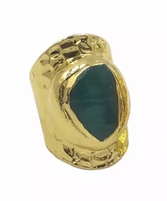 Anillo piedra verde