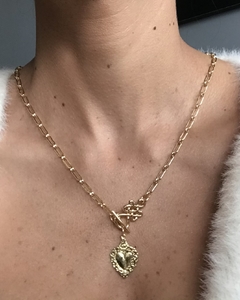 Collar corazón infinito - comprar online