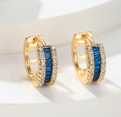 Aro cristal azul