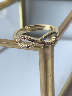 Imagen de ANILLO AJUSTABLE INFINITO