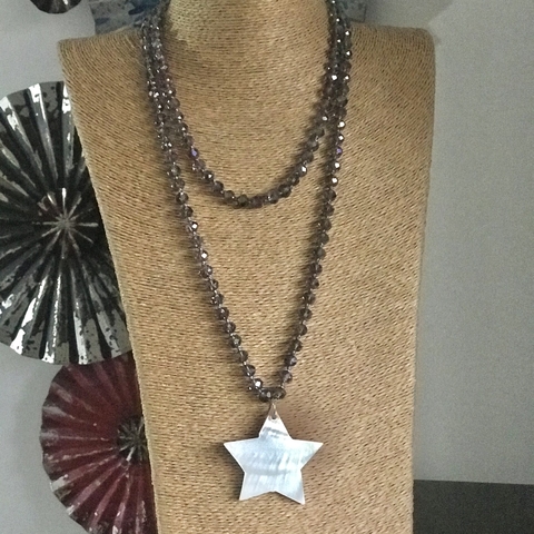 Collar Estrella nácar