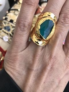Anillo piedra verde en internet