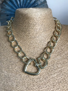 Collar Choker broche corazón - comprar online