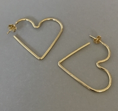 Aros corazón - comprar online