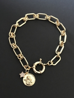 Pulsera ángel de la guarda con Estrella - comprar online