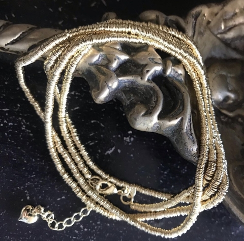 Pulsera o Collar argollas 80 cm