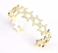 Pulsera Esclava estrellada