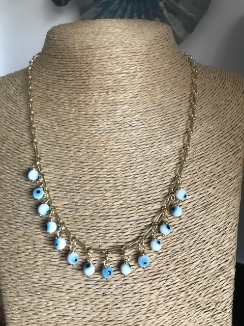 Collar ojitos