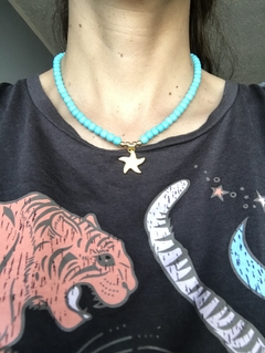 Collar turquesa mar - comprar online