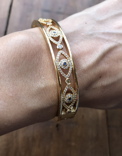 Esclava brazalete ojos protectores