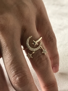 Anillo luna Estrellas - comprar online