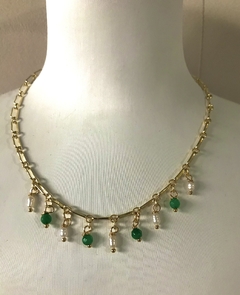Collar Choker verde