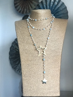Corbata de amazónita estrellada - comprar online