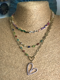 Collar corazón alegre - Joyas De Mi Alma