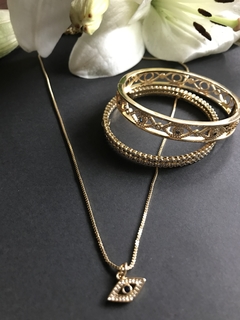 Collar ojo turco