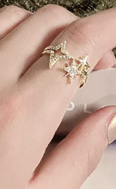 Anillo estrellado - comprar online