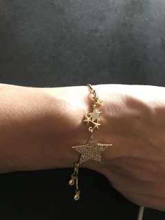 Pulsera estrellada