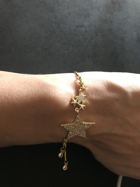 Pulsera estrellada
