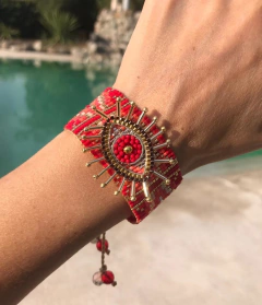 PULSERA M OJO PROTECTOR ROJO - comprar online