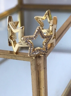 ANILLO AJUSTABLE ESTRELLAS - comprar online