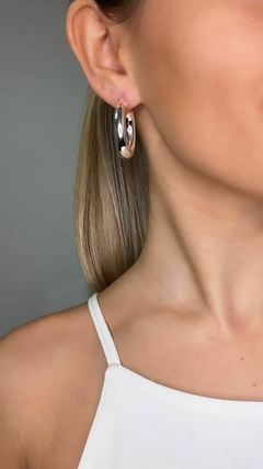 Aros argolla plata - comprar online