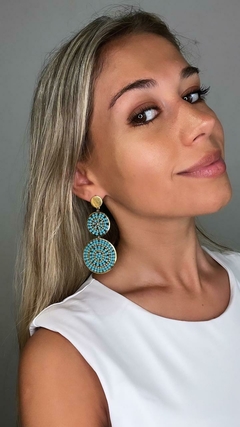 Aros Calipso doble - Joyas De Mi Alma
