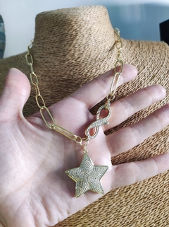 Collar estrella infinita