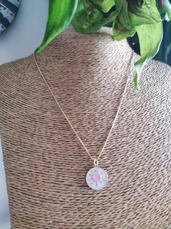 Collar corazón rosado - comprar online