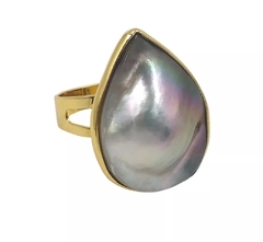 Anillo Perla Negra natural