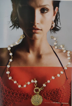Collar perla suerte