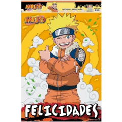 Afiche Feliz Cumpleaños Naruto