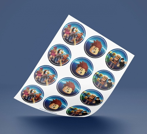 Stickers Roblox en plancha