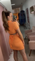 VESTIDO FEMININO RECORTES - loja online