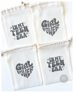 Set x4 bolsitas - Girl Power Days en internet