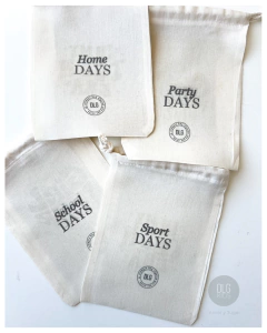 Set x4 bolsitas - Girl Power Days - De la Guarda