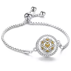Pulsera Aromática “Corazones”