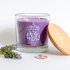 VELA SORPRESA " Relax " - Lavanda - comprar online