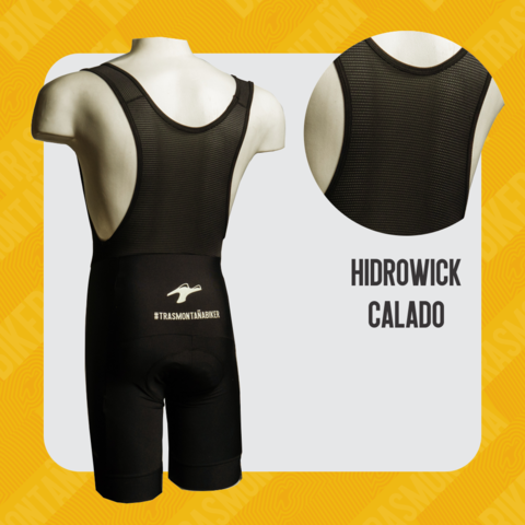 Conjunto Jersey Remera Ciclista y Calza Hombre (Brand Black)