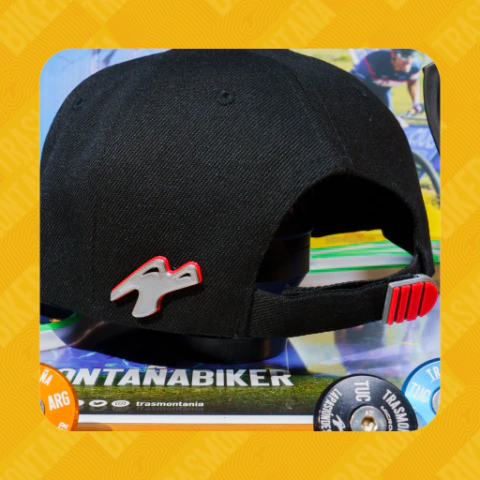 Gorras #TrasmontañaBiker visera plana