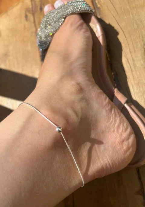 Tornozeleira Bolinha Única