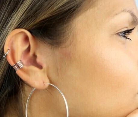 Piercing Fake 5 aros - comprar online