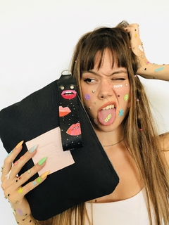 Clutch TOKIO! Negro - comprar online