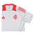 Camisa Internacional Treino 25/26 - Torcedor Adidas Feminina - Branca com detalhes em vermelho na internet