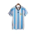 Camisa Retrô Seleção da Argentina I 1998/1999 - Masculina Adidas - Branca com detalhes em azul e preto