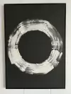 Cuadro Zen con marco negro