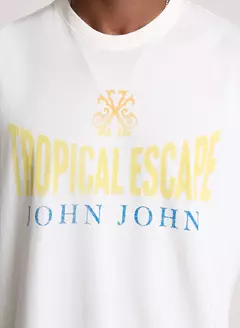 REGATA RELAXED FIT TROPICAL JOHN JOHN na internet