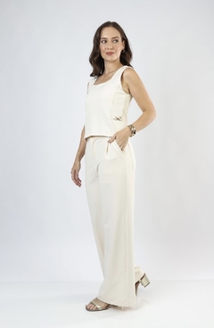 Imagem do CONJUNTO ALFAIATARIA REGATA+CALÇA PANTALONA